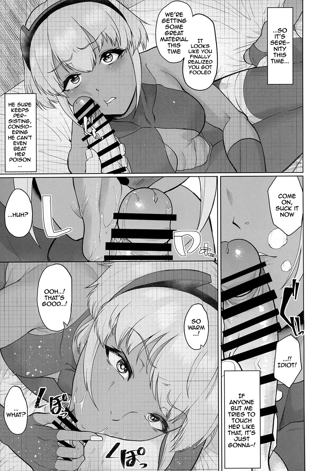 Hentai Manga Comic-The Girl Who Always Seemed Confident Was Showing a Different Face Than Usual... The Look of a Slut-Read-26